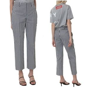 Burberry Trousers with Gingham Print